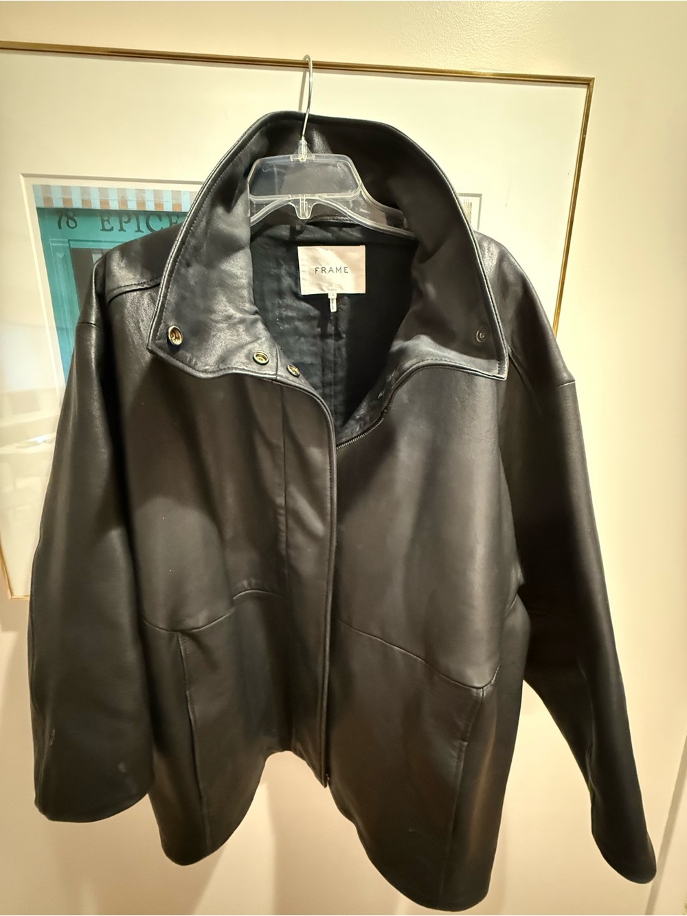 Leather jacket